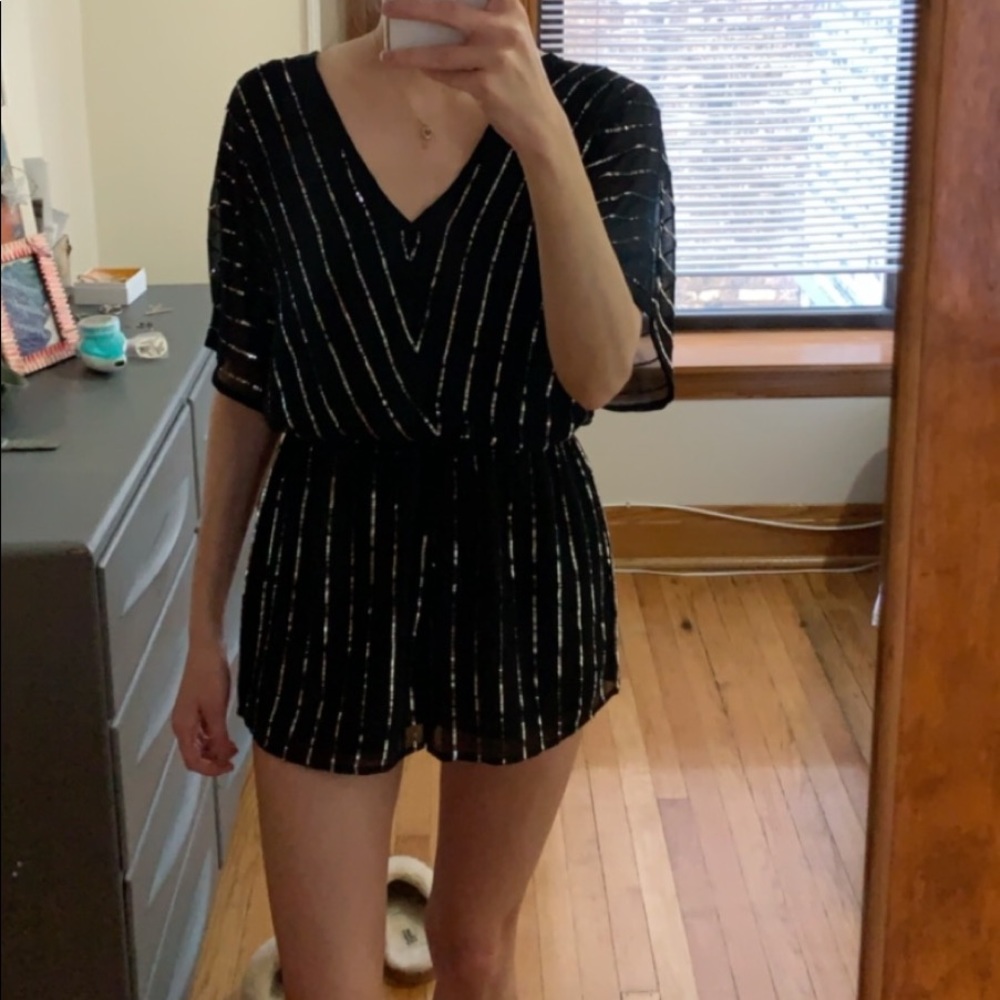 Sequin romper